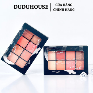 Phấn mắt ODBO 2 Tầng với 8 ô + 2 phấn má