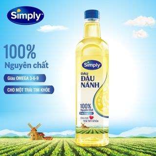 Dầu Đậu Nành Simply 1L nguyên chất