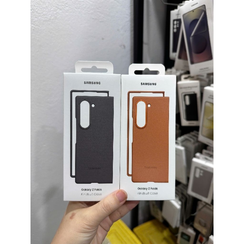 Ốp Lưng Da Thực Vật Galaxy Z Fold 6. Hàng Chính Hãng Nguyên Seal