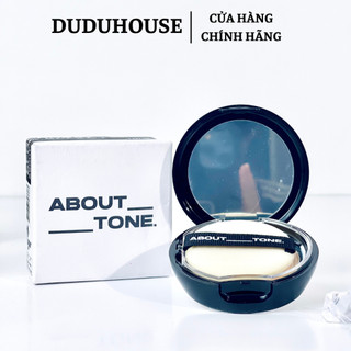 Phấn Phủ Nén About Tone Blur Limited Purple Edition, Glow, Air Fit Powder Pact 9g Duduhouse