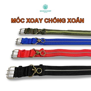 (Phản Quang 5P) Vòng cổ Phản Quang 4 Lớp 5 Phân cho Pet từ 30-50KG - Vải Dày Dặn Chắc Chắn