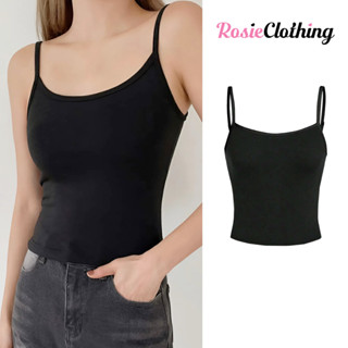 Áo 2 dây Nữ Chất Vải Thun Cotton Có Mút Ngực Croptop WAD004