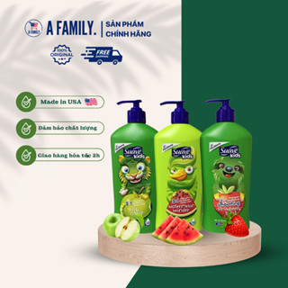  Sữa Tắm Gội Xả Cho Bé Suave Kids 3in1 Dưa Hấu 532ml nhiều mùi hương - Hàng Mỹ Chính Hãng 