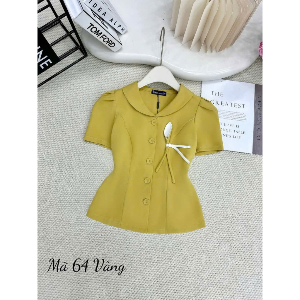 ÁO KIỂU V22 PHỐI HOA LY