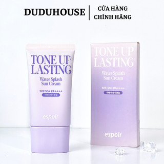  Kem Chống Nắng Espoir Tím Water Splash Sun Cream Tone Up Lasting SPF50 PA++ 50ml Duduhouse 