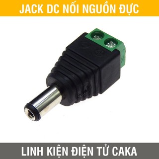 Jack Nguồn DC 12V Đực Cái 2.1x5.5mm – Dùng Cho LED, Camera, DIY