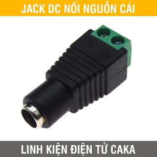 Jack Nguồn DC 12V Đực Cái 2.1x5.5mm – Dùng Cho LED, Camera, DIY