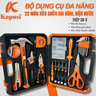 Bộ dụng cụ sửa chữa chuyên nghiệp 22 món thương hiệu harden tools cao cấp VAT +8%