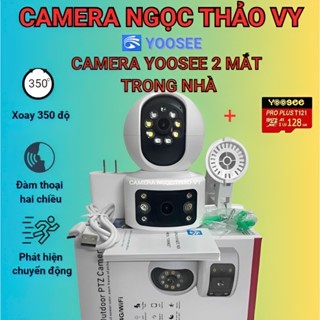  CAMERA IP YOOSEE 360 QUAN SÁT RÕ NGÀY VÀ ĐÊM Hình ảnh sắc nét Camera Yoosee IP Wifi HD1080 