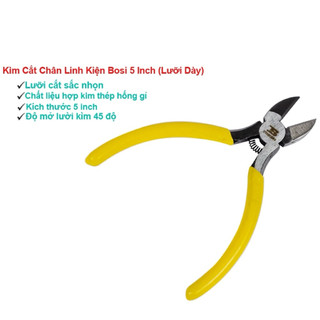 Kìm Cắt Bosi 5 inch Lưỡi Dày