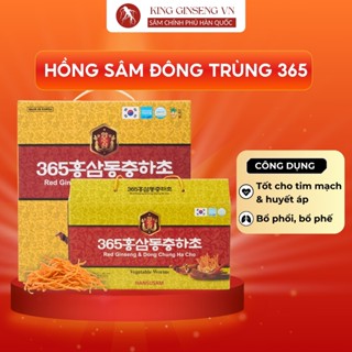  Nước Hồng Sâm Đông Trùng Hạ Thảo 365 Hansusam 20 Gói 60 Gói 
