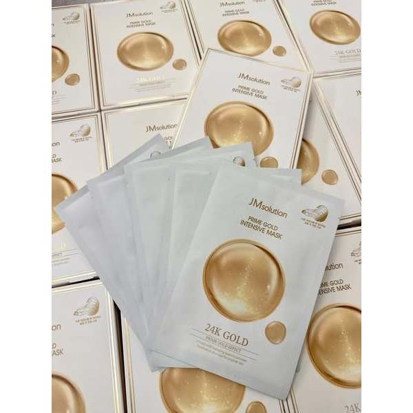 Mặt nạ Solution vàng tinh chất vàng 24K (Hộp 5 miếng)