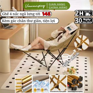 Ghế Ngủ Trưa Gấp Gọn Văn Phòng Nhiều Mức Điều Chỉnh Chống Lật, Chống Thấm Nước Vải Oxford 600D