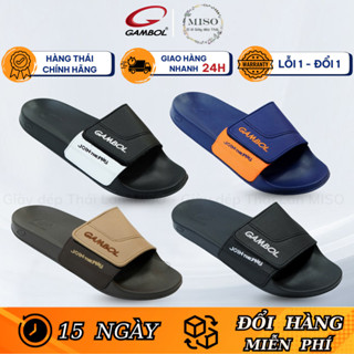 Dép Thái Lan Nam Nữ GAMBOL 43106 Quai Ngang Chính Hãng Dép Quai Dán Siêu Nhẹ, Êm Chân, Chống Trơn Trượt