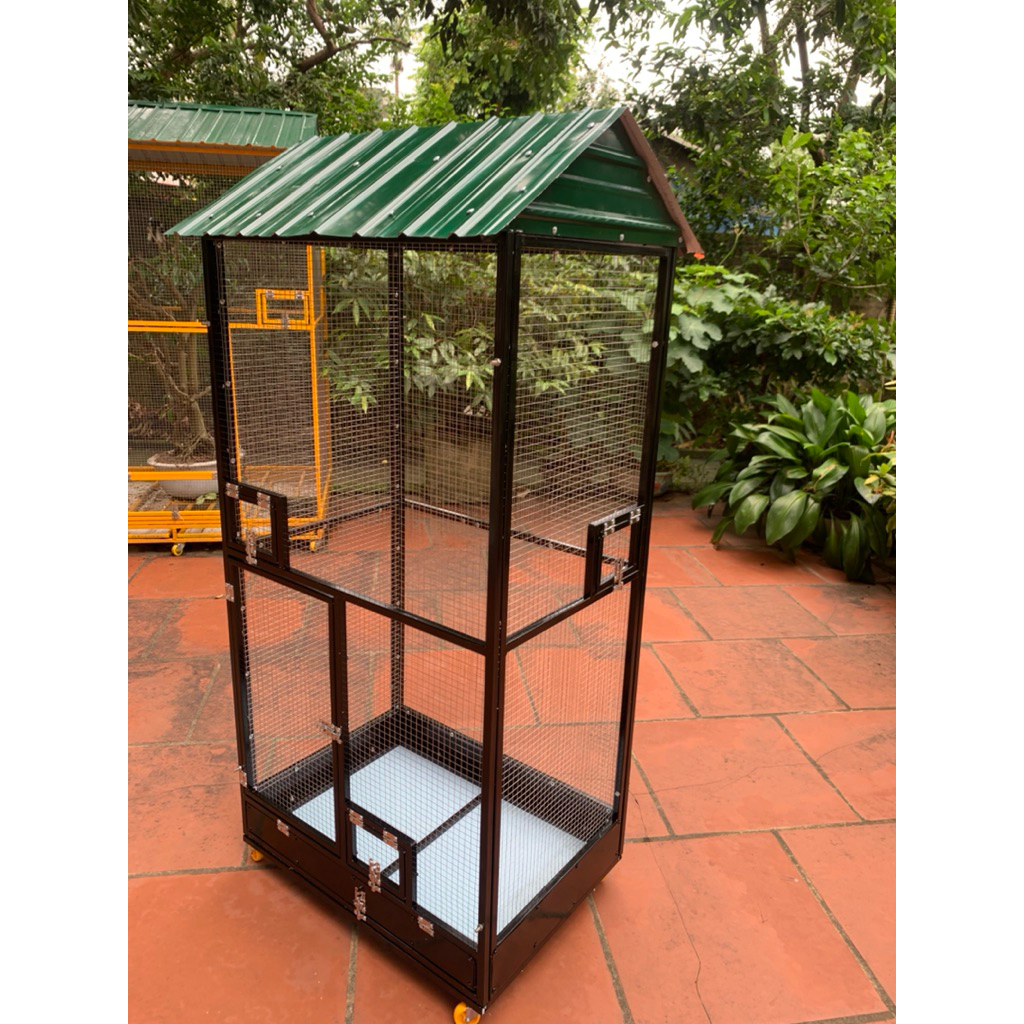 Lồng avi nuôi chim,vẹt, sóc, cu gáy ,chào mào ,choè…lưới innox 304 Kt-500-700-1,5m