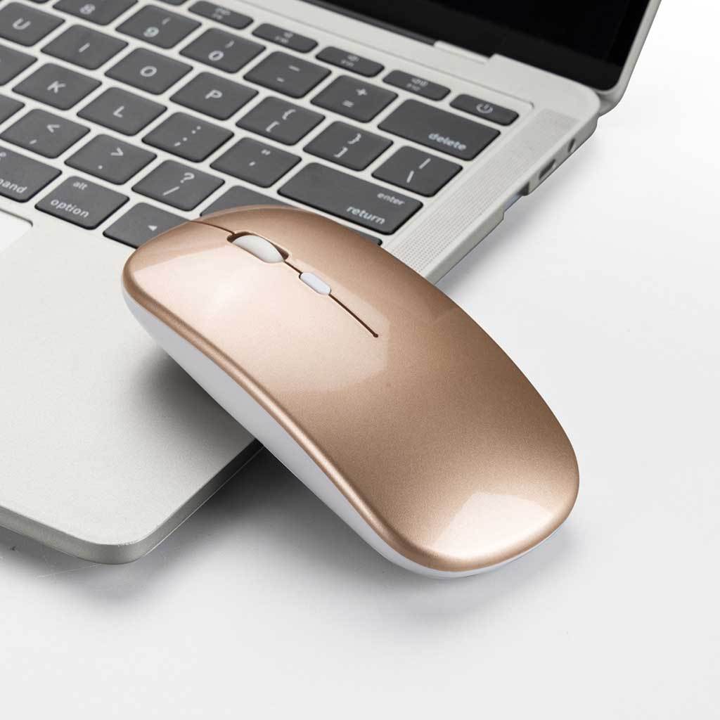 Chuột ko dây sạc pin siêu mỏng 2.4GHz HXSJ M101 ko gây tiếng ồn sạc 1 lần dùng 1 tuần cho Laptop PC | BigBuy360 - bigbuy360.vn