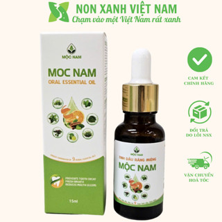 [Chính Hãng] Tinh Dầu Răng Miệng Mộc Nam – Làm Sạch Răng, Thơm Miệng, An Toàn Cho Cả Nhà