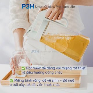 Bình nước nhựa Tritan 1.6L/2L Lock&Lock Bisfree One Touch ABF632 Inochi Biwa Plus nhựa SAN P3H Store