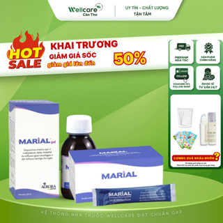 [CHÍNH HÃNG] Gel giảm trào ngược MARIAL - Hộp (20 gói)/Lọ chống trào ngược bảo vệ phục hồi niêm mạc dạ dày, thực quản