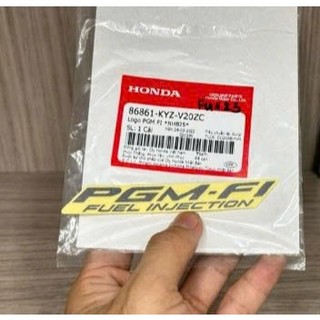 Tem PGM Fi Future 125 Đen zin ( 1 miếng ) 86861KYZV20ZC