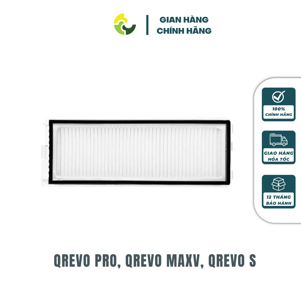 Màng Lọc HEPA Roborock Qrevo S, Qrevo Pro, Qrevo 5AE, Qrevo 798, Qrevo C Pro, Qrevo MaxV, Qrevo 5v1