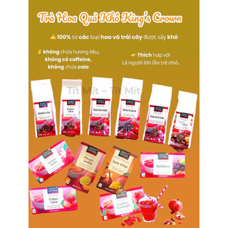 Trà hoa quả tươi King’s Crown 250gr