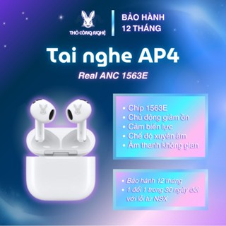  Tai nghe 1563E Thỏ Công Nghệ khử ồn real ANC thích hợp cho tất cả các dòng máy -Bảo hành 12 tháng 