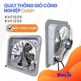  Quạt thông gió công nghiệp vuông DASIN  Hút thổi 2 chiều  - Cánh 25CM  30CM 