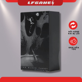  Bộ bài THE BLACK TAROT oracle size tiêu chuẩn Bản Tiếng Anh  MUA 2 BỘ BẤT KÌ TẶNG ĐÁ THANH TẨY  