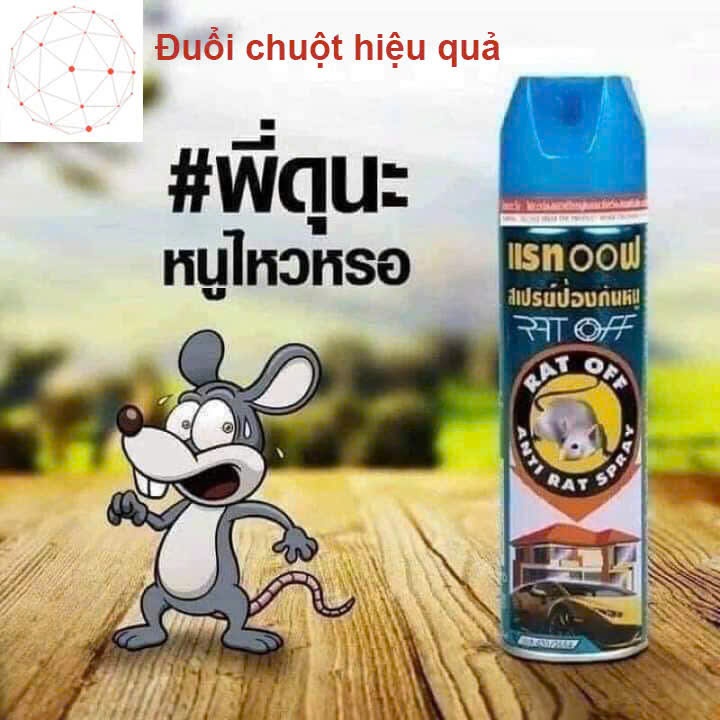  Chai Xịt Đuổi Chuột Thái Lan 300ml 