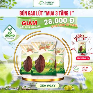 Bún Gạo Lứt Oligaba Eatclean, Thực Dưỡng, Ăn Kiêng, Giảm Cân, Tiểu Đường