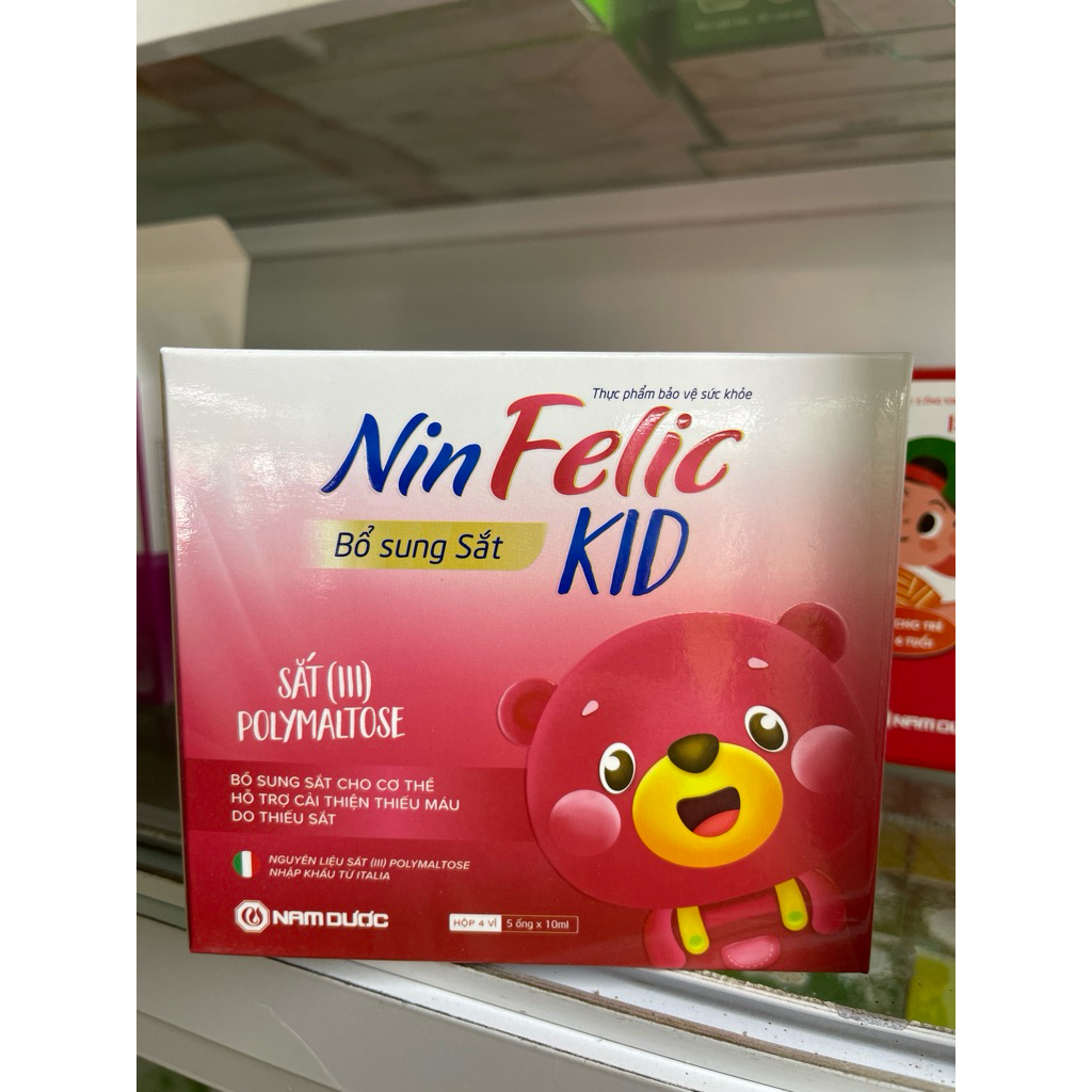 NIN FELIC KID BỔ SUNG SẮT CHO TRẺ