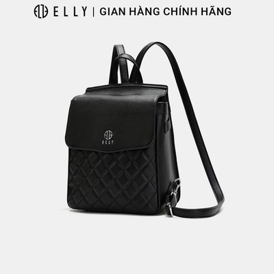 Balo nữ ELLY EBH12 balo thời trang đựng ipad đi làm công sở da tổng hợp cao cấp