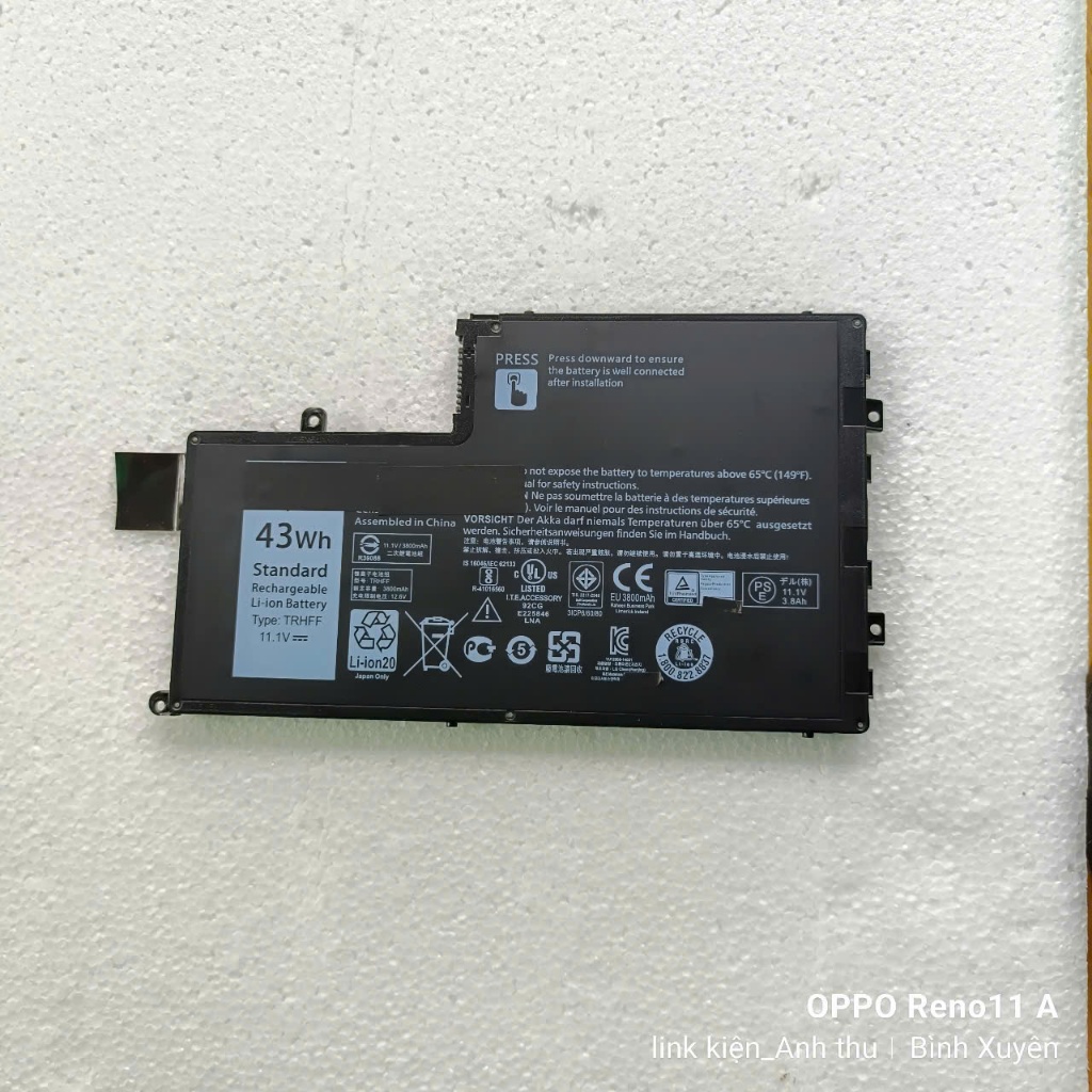 [TRHFF] Pin Laptop Dell Inspiron 14-5445 5447 5457 – Inspiron 15-5545 5547 5557 – Latitude 3450 3550