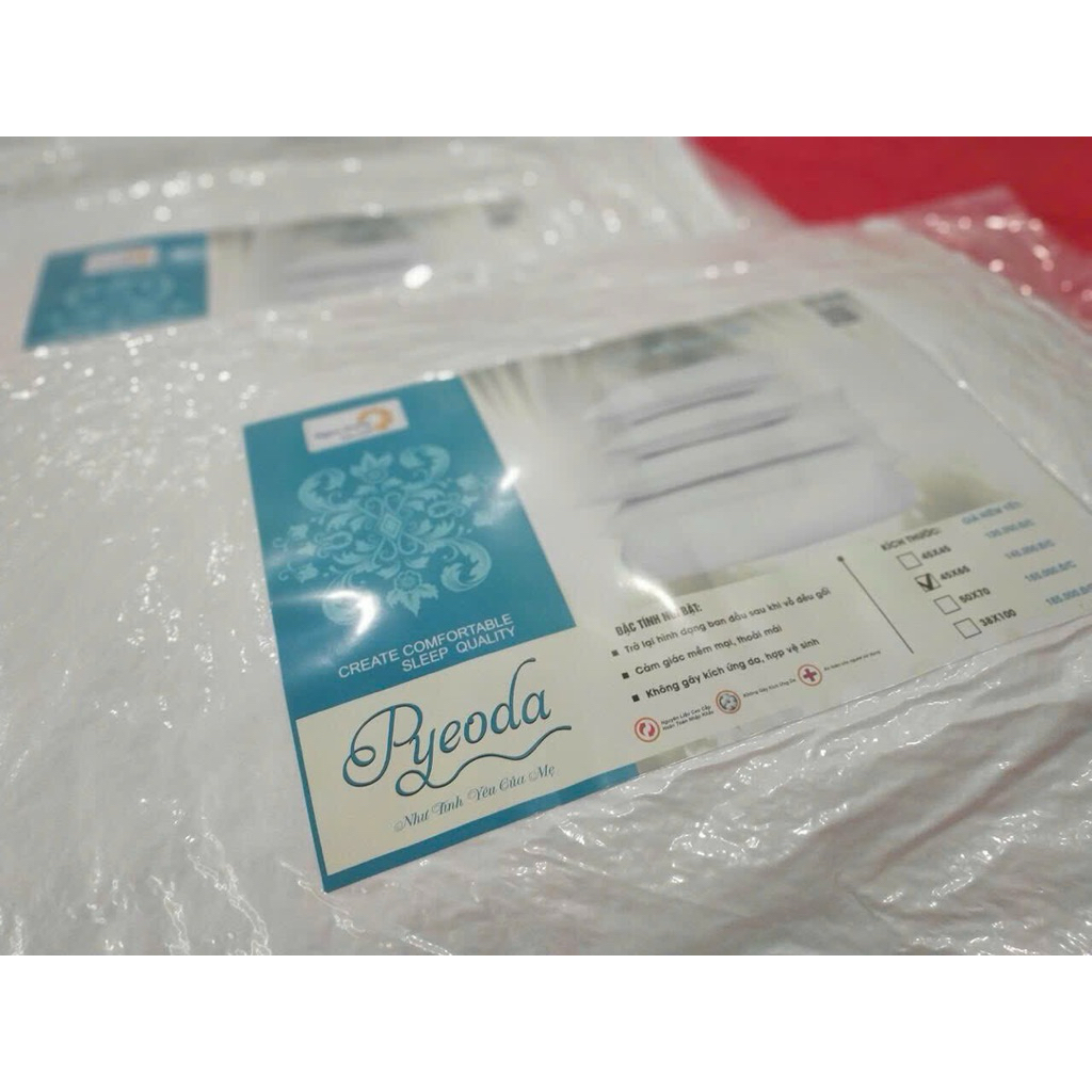 Đôi Ruột Gối Ép Hơi Pyeoda - Ruột Gối nằm -Công Nghệ Hàn Quốc Cao Cấp-Pyeoda Như Tình yêu của mẹ