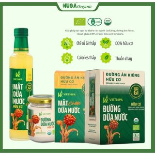Syrup dừa nước cô đặc, Đường dừa nước hữu cơ - VIETNIPA