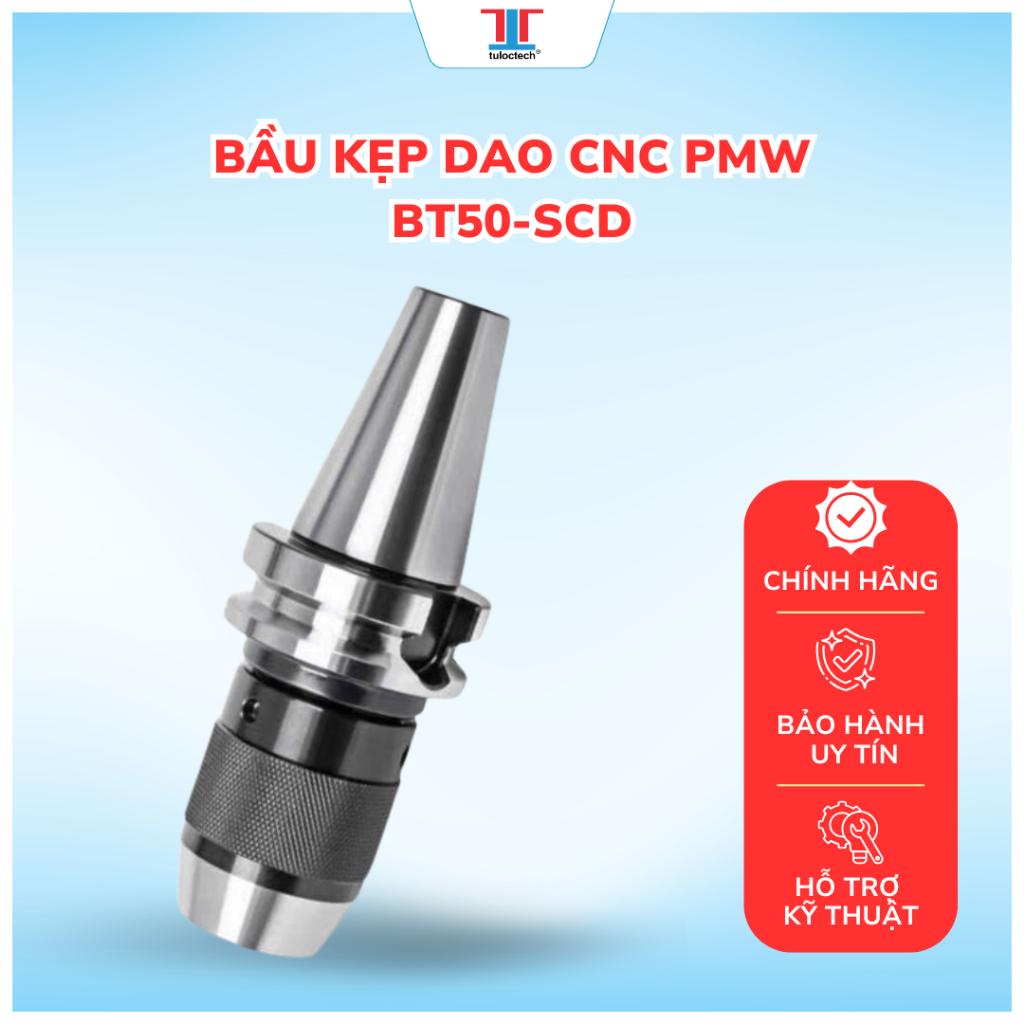 BẦU KẸP DAO CNC PMW BT50-SCD