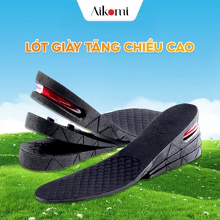 Lót giày tăng chiều cao AIKOMI L110AB đệm khí cao cấp full size cả bàn nửa bàn