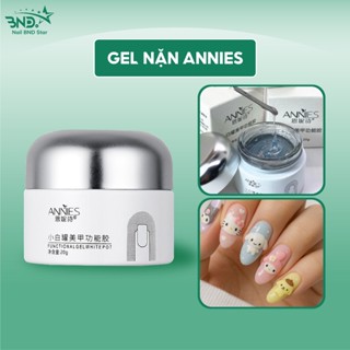  Gel nặn Annies chính hãng  20g  - Gel nặn tạo hình không dính màu trong suốt gel nặn nail màu trắng 