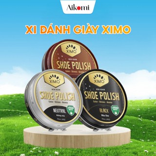 Xi đánh giày XIMO Shoe Polish dạng sáp giúp đánh bóng, bổ sung màu cho giày, đồ da XXI08 50ml