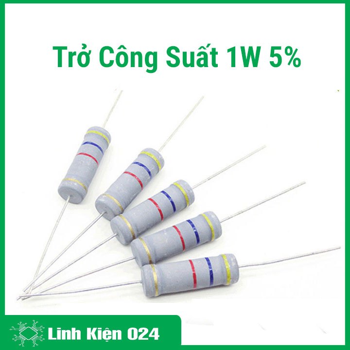 Trở Công Suất 1W 5% 22K→2M