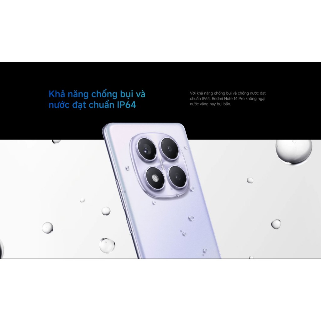 Điện Thoại Xiaomi Redmi Note 14 Pro+ 5G 8GB 256GB Chính Hãng BH 18 Tháng | BigBuy360 - bigbuy360.vn