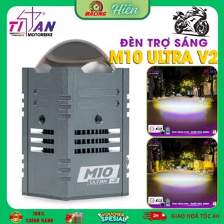 Đèn Trợ Sáng Bi Cầu Titan M10 Ultra V1-V2 25W - Siêu Sáng,Chống Nước,Chiếu Xa 600M,Bảo Hành 12 Tháng