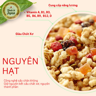 Ngũ cốc trái cây Calbee Nhật Bản, Granola Ăn Sáng nhanh chóng, tiện lợi | [MAYUMIFOOD]