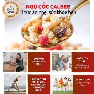 Ngũ cốc trái cây Calbee Nhật Bản, Granola Ăn Sáng nhanh chóng, tiện lợi | [MAYUMIFOOD]