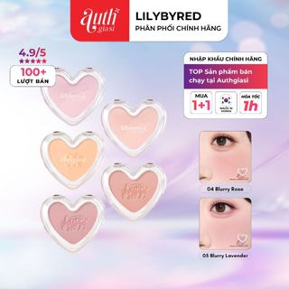  Phấn Má Hồng Lilybyred Love Beam BLUR Cheek Dạng Nén  Dạng Kem Siêu Xinh 
