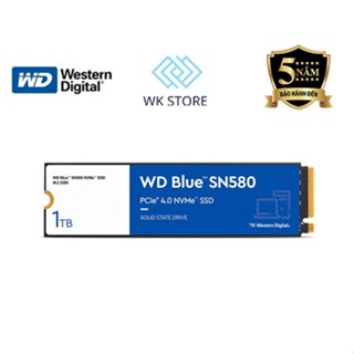 SSD Western Digital Blue SN580 1TB NVMe Gen 4x4 Mới BH 60T
