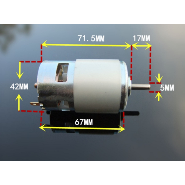 Motor 775 12v 100W tốc độ 10.000RPM