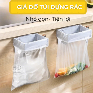  Giá Treo Túi Rác Treo Cửa Bếp Gập Gọn Tiết Kiệm Không Gian Thùng Rác Mini Cho Nhà Bếp Phòng Tắm Di Động. 