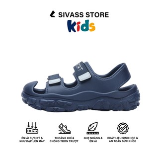  SIVASS dép bé trai 4-15 tuổi cao cấp Fashion design đế đúc nhựa eva siêu nhẹ Có 3 Mau 